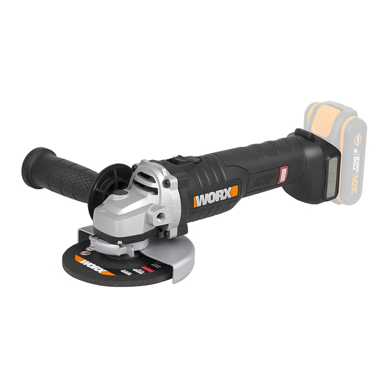Worx Brushless WX813 Original Instructions Manual