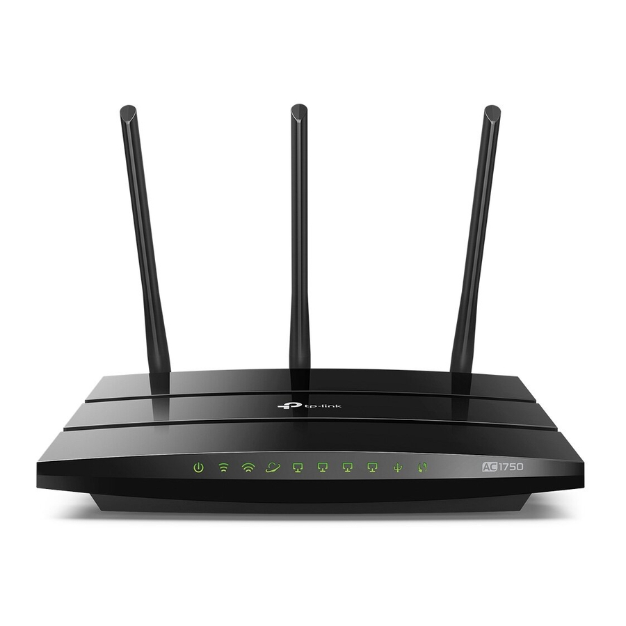 TP-Link Archer C7 AC1750 Quick Installation Manual