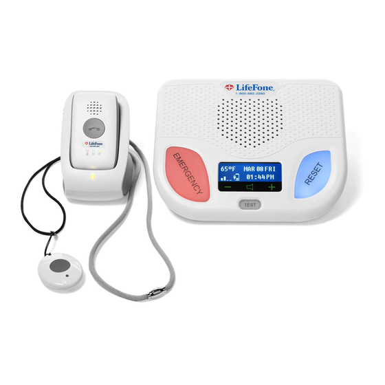 LifeFone At-Home and On-The-Go GPS Manuals