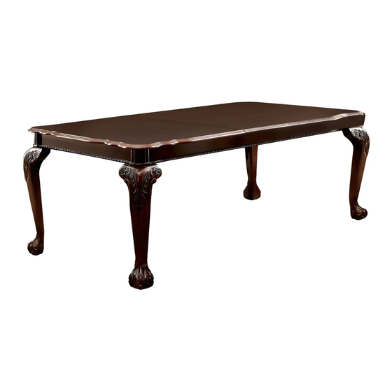 Furniture of America CM3185T Assembly Instructions Manual