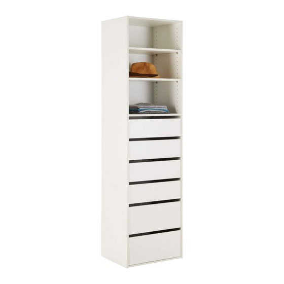 fantastic furniture Tailor Utility 6 Drawer 3 Shelf Manuals