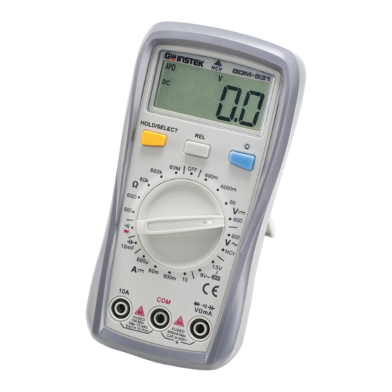GW Instek GDM-531 User Manual