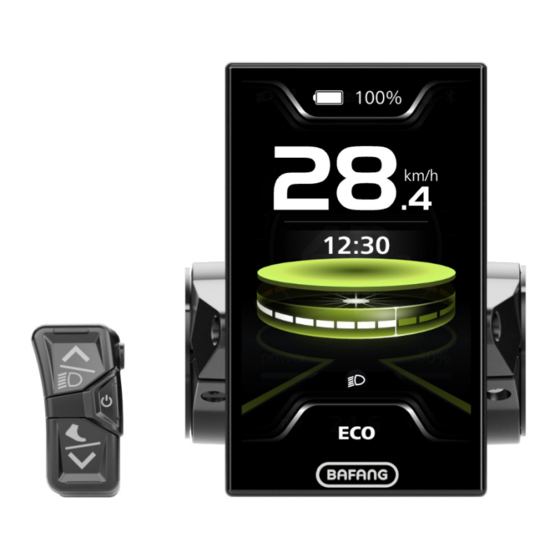 BAFANG DP C010.CB User Manual