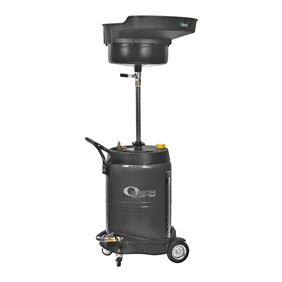User Manuals: Orion 39505 Waste Oil Collector