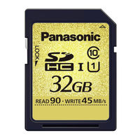 Panasonic RP-SDU32GE1K Operating Instructions Manual
