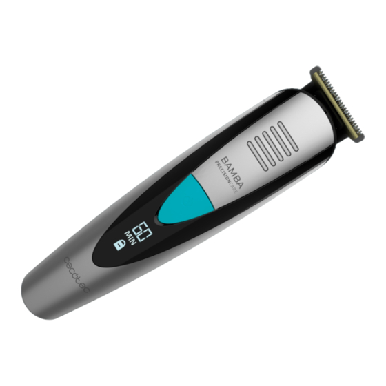 cecotec BAMBA PRECISIONCARE PRO Clipper Manuals