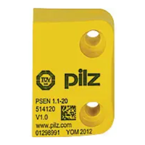 Pilz PSEN 1.1a/b-20 Operating Instructions Manual