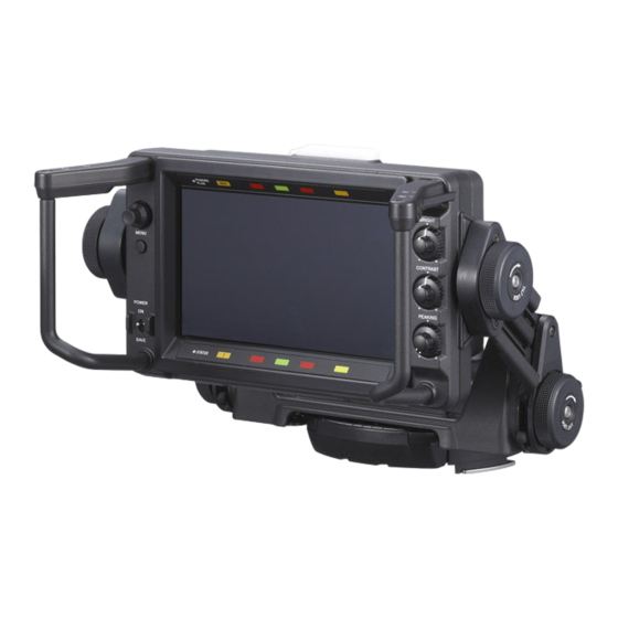 Sony HDVF-EL70 Service Manual