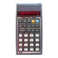 HP HP-33C Owner's Handbook Manual