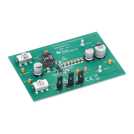 Texas Instruments TPS61287EVM-042 User Manual