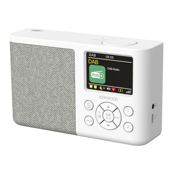 Kenwood CR-M33DAB Manuals