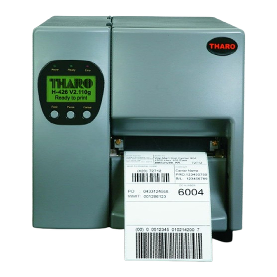 Tharo Systems H-426 User Manual