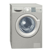 BALAY Washing Machine Instructions For Use Manual