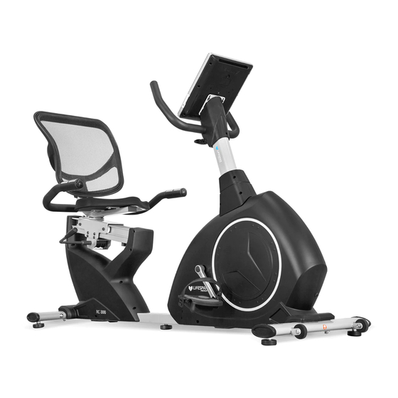 Lifespan exercise bike manual sale