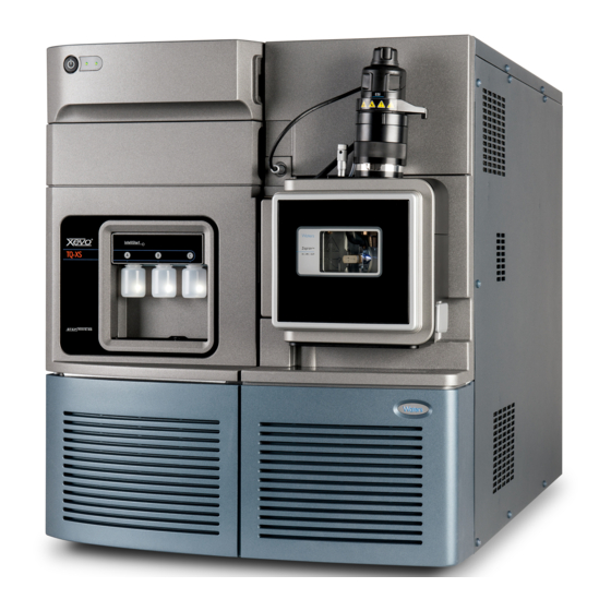 Waters Xevo TQ-XS Mass Overview And Maintenance Manual