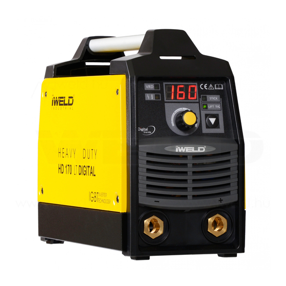 iWeld HD 220 LT DIGITAL PULSE User Manual