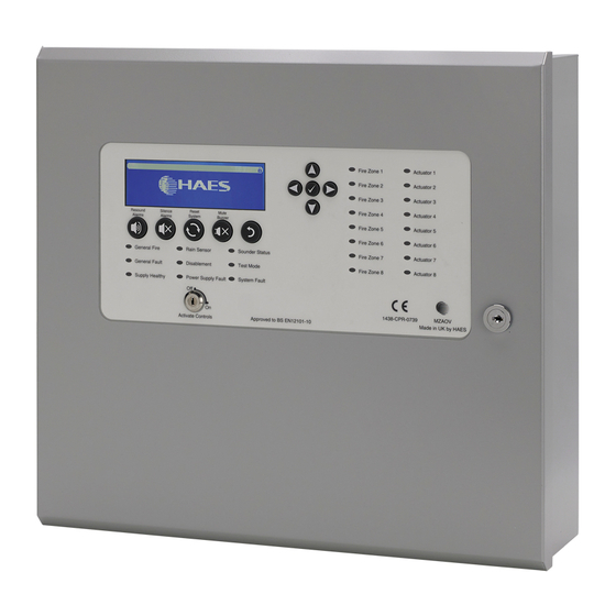 Haes AOV Series Installation, Commissioning & Operating  Manual