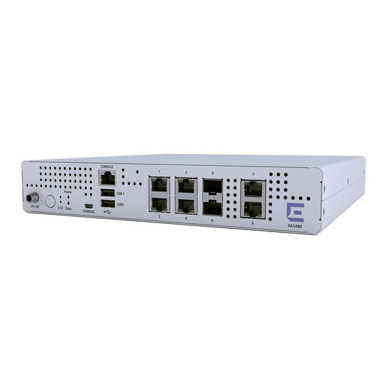 Extreme Networks XA1480 Hardware Installation Manual