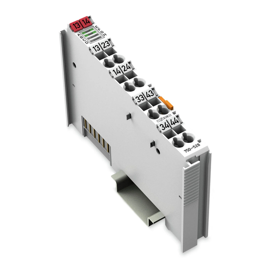 WAGO 750-528 Manual