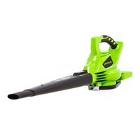 Greenworks BVF441 Operator's Manual