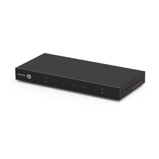 User Manuals: Rakoso M400 Audio Streaming Preamplifier