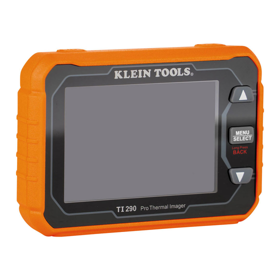 Klein Tools TI290 Instruction Manual