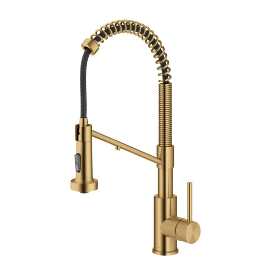 Kraus Bolden KFF1610BB Installation Manual