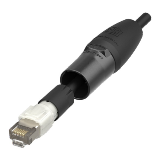 NEUTRIK etherCON NE8MXR-B-TOP Product Manual