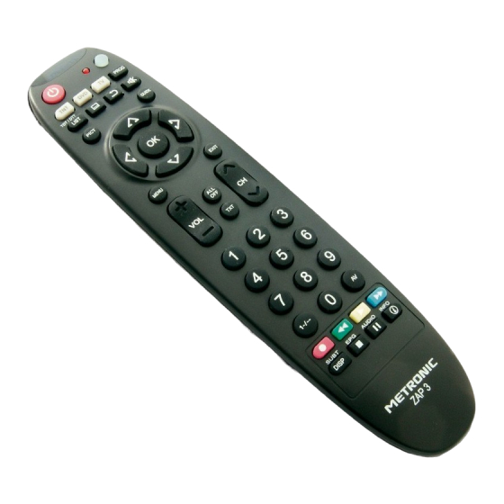 Metronic ZAP 3 Manual