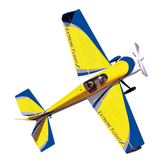 Extreme Flight 60" laser ARF Instruction Manual