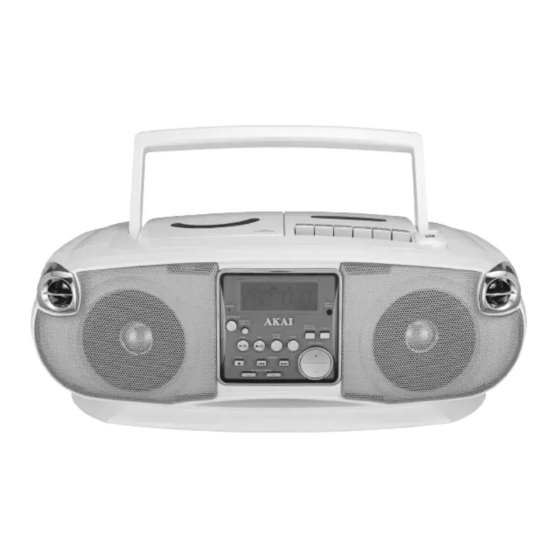 Akai APRTC100UW Instruction Manual