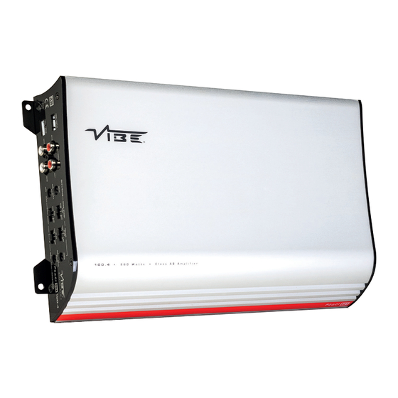 Vibe POWERBOX 60.2 Owner's Manual