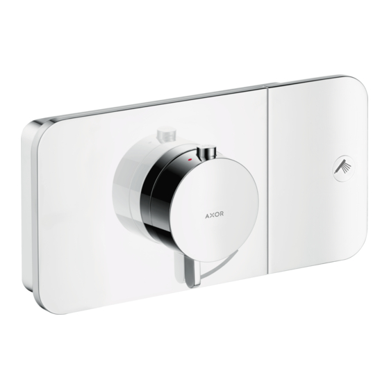 Hans Grohe Axor One 45711000 Instructions For Use/Assembly Instructions