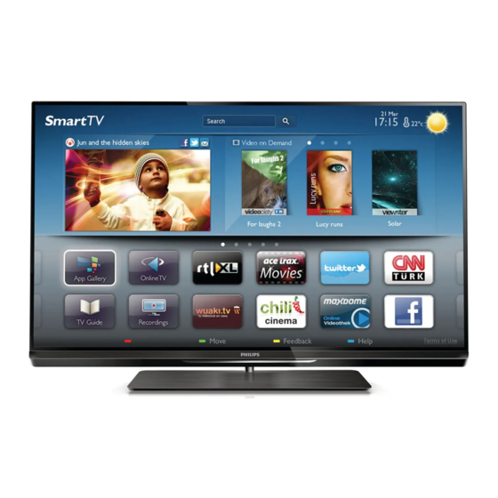 Philips 55PFL6007H Specifications