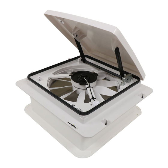 Maxxair Maxxfan Mini 4301M Installation Instructions, Information And Operating Manual
