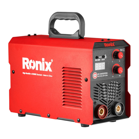 Ronix RH-4604 Manual