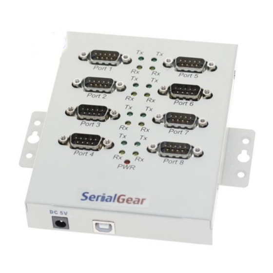 CoolGear USB2-8COM-M User Manual