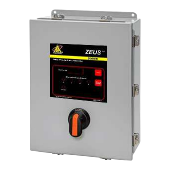 Ditek ZEUS Series Installation Instructions Manual
