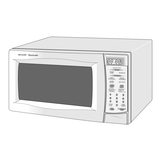 Sharp R-231F Operation Manual