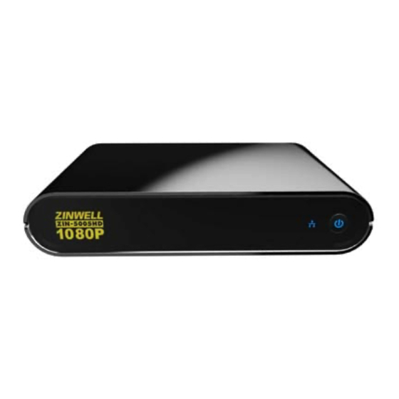 Zinwell ZIN-5005HD User Manual