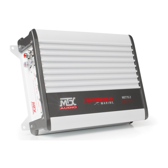 MTX WET Series Owner's Manual