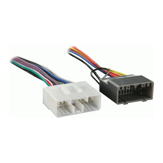 Metra Electronics 70-6506 Installation Instructions