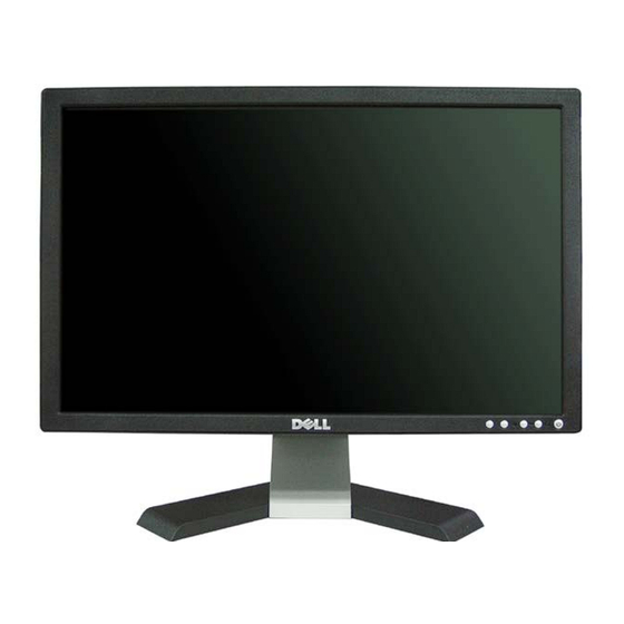 Dell E198WFP User Manual