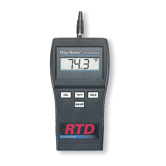 Digi-Sense 93410-00 Manual