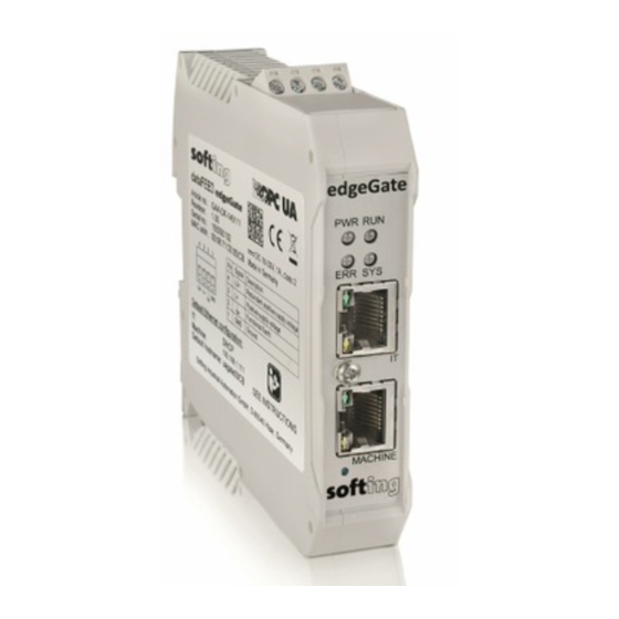 Softing dataFEED Series User Manual