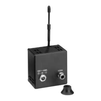 Monacor AV-100TX Instruction Manual