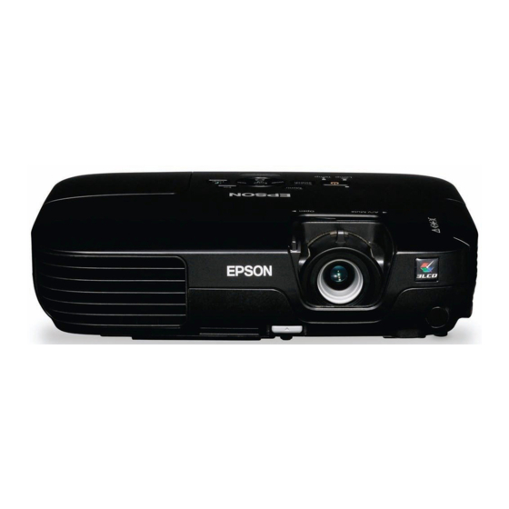 Epson PowerLite W8+ User Manual