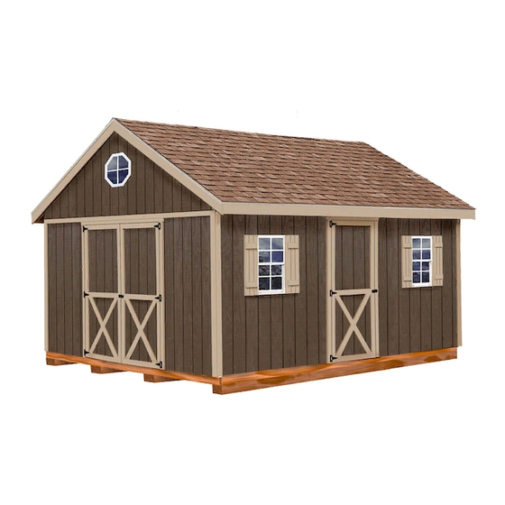 Best Barns Easton-R 12'x 20' Assembly Book