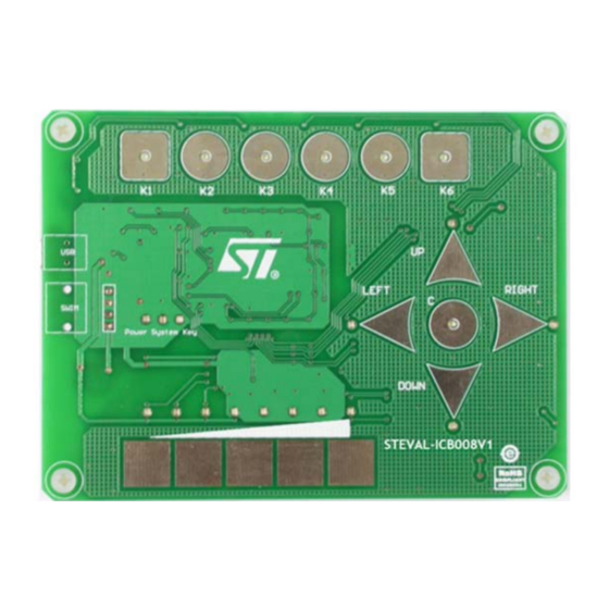 ST STEVAL-ICB008V1 User Manual