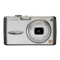 Panasonic DMC-FX01-S - Lumix Digital Camera Operating Instructions Manual